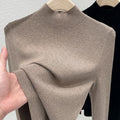 Slim Fit Turtleneck Knit Sweater