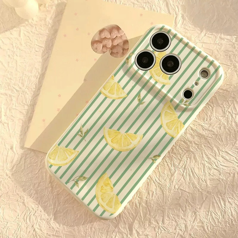 🍋 Watercolor Lemon Slice Phone Case