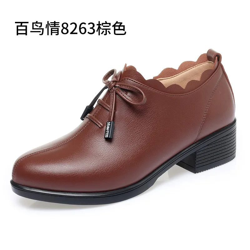 Women's Lace-Up Platform Pumps