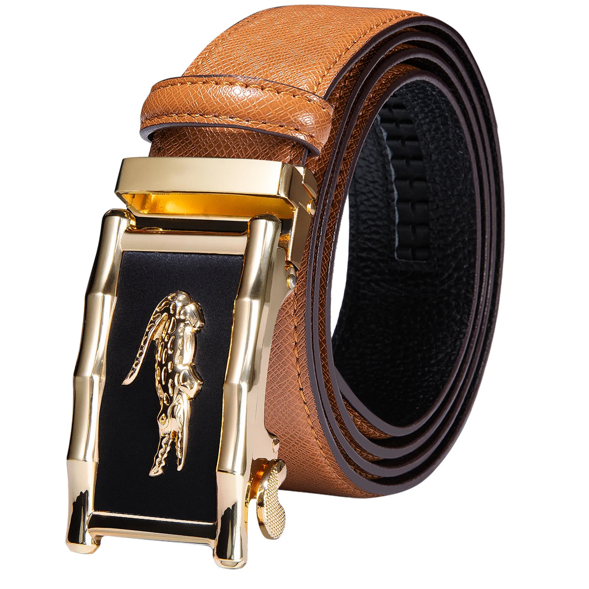Men's Colorful Leather Jeans Belt