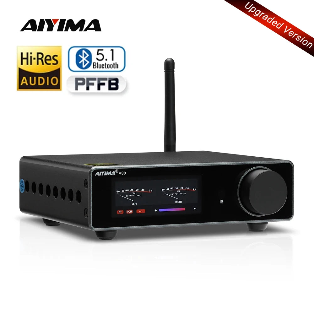 🧑‍💻 AIYIMA A80 Bluetooth Stereo Power Amplifier