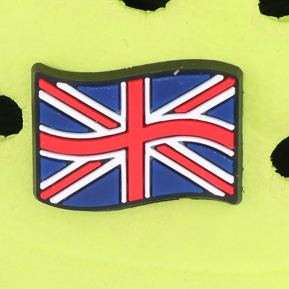 National Flag Shoe Charms