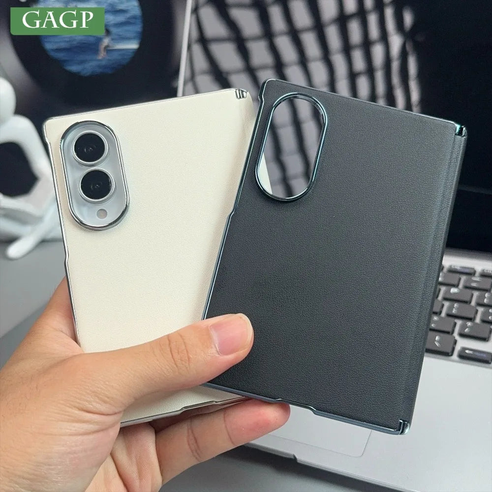 👔 Business Leather Fold Protection Case