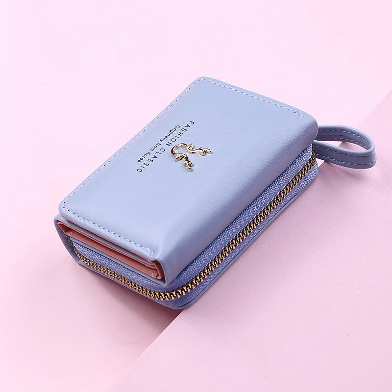 Women's Small Wallet with Coin Pocket