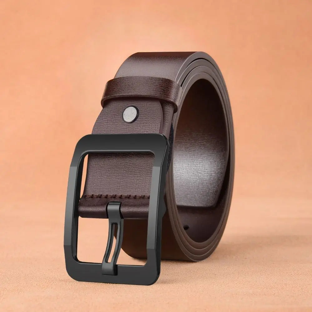 Retro Leather Dress Belt
