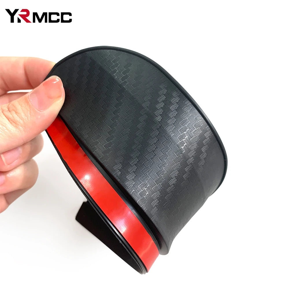 🚗 2PCS Carbon Fiber Rearview Mirror Rain Visors