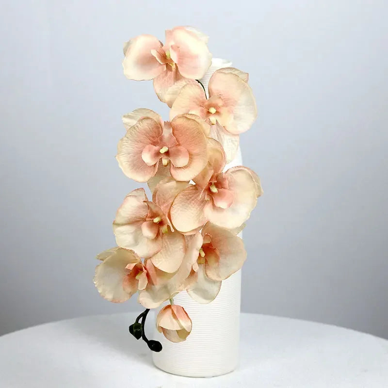 8-Head Silk Butterfly Orchid 70cm
