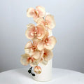 8-Head Silk Butterfly Orchid 70cm