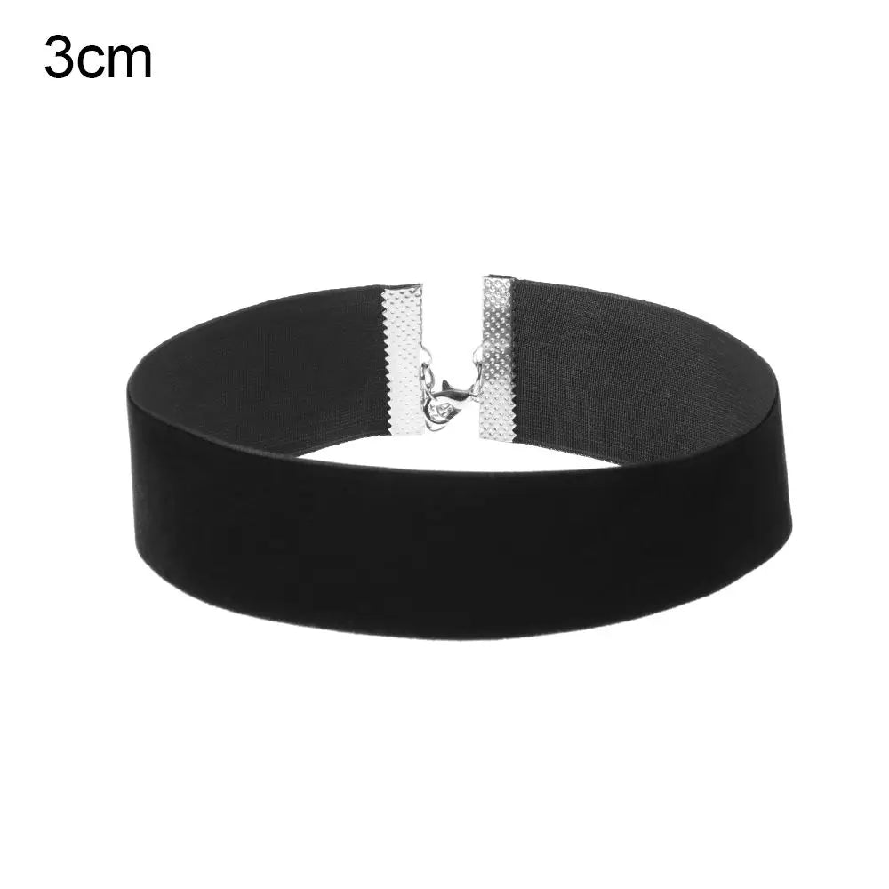 Gothic Velvet Ribbon Choker