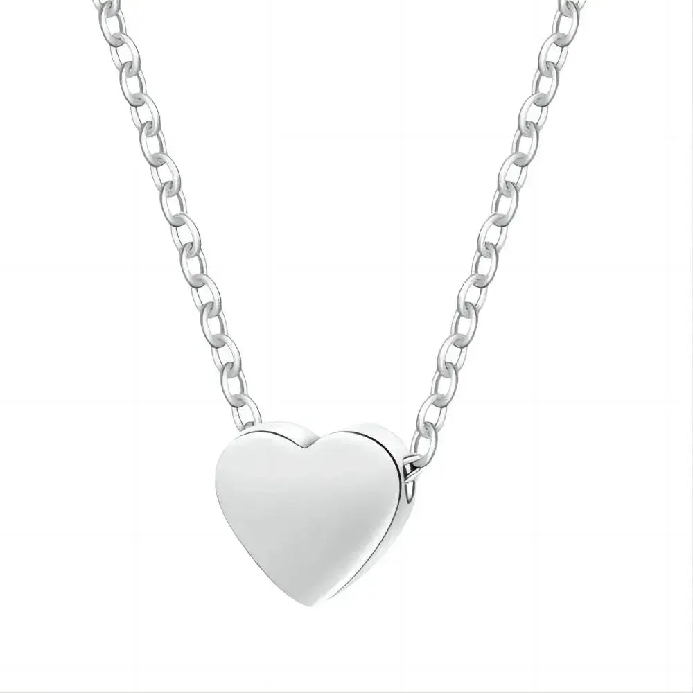 ❤️ Heart Zircon Charm Necklace