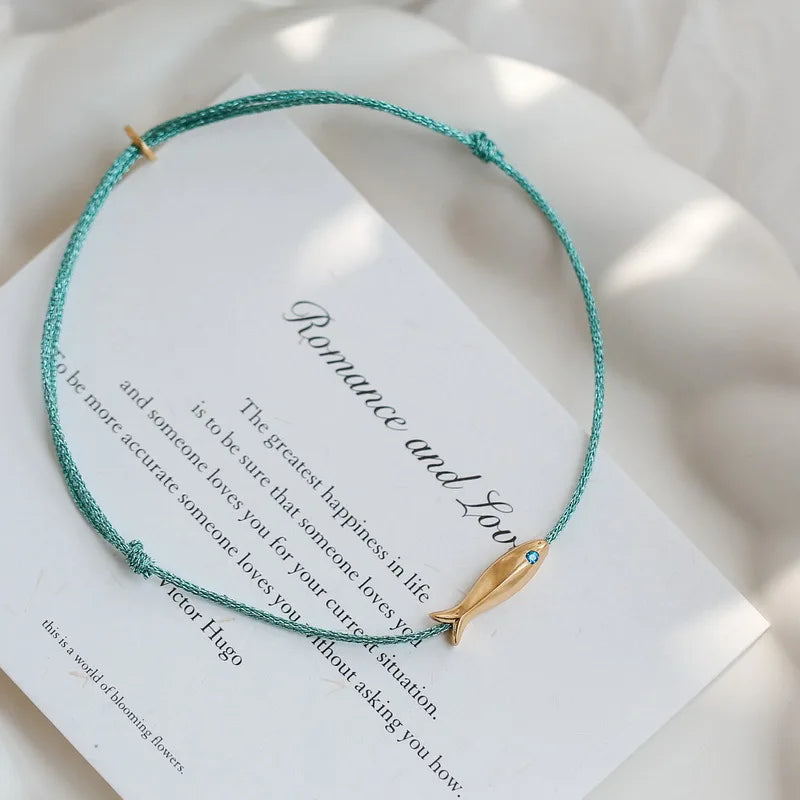 925 Silver Koi Fish Anklet