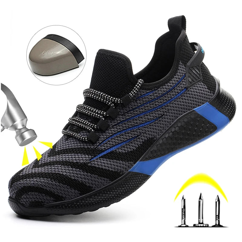 Men's Lightweight Safety Work Shoes