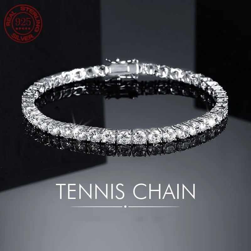 💎 Moissanite Tennis Bracelet
