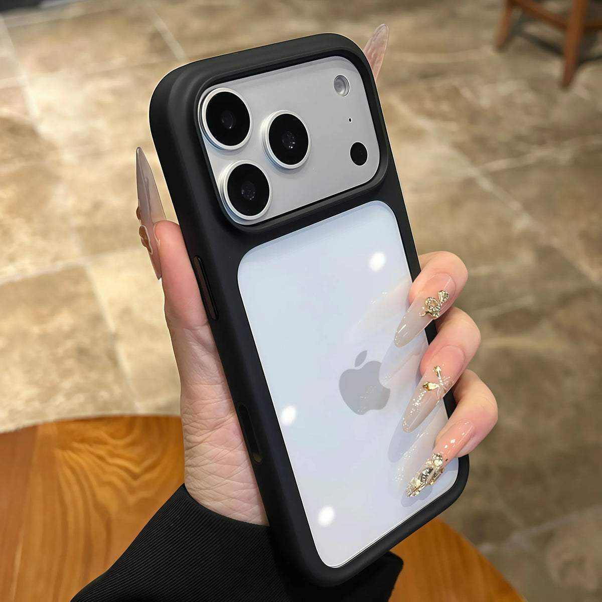 Clear Hard Back iPhone Case