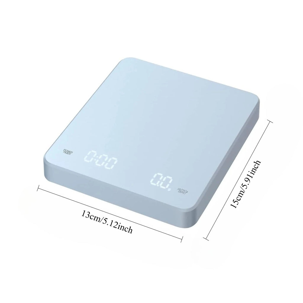 Rechargeable Coffee Scale with Timer