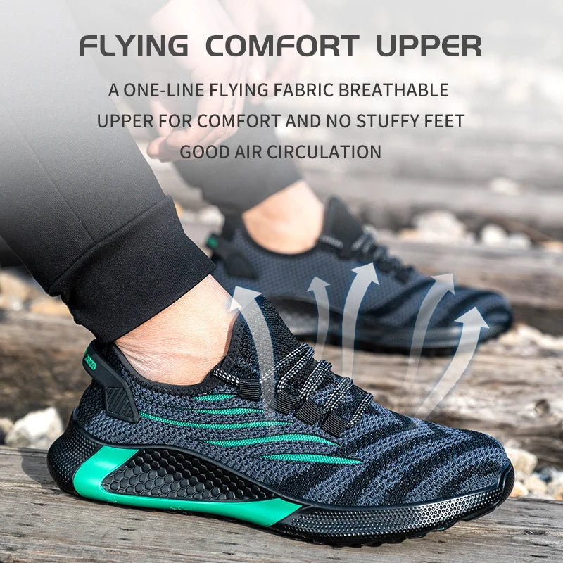 Men's Lightweight Safety Work Shoes