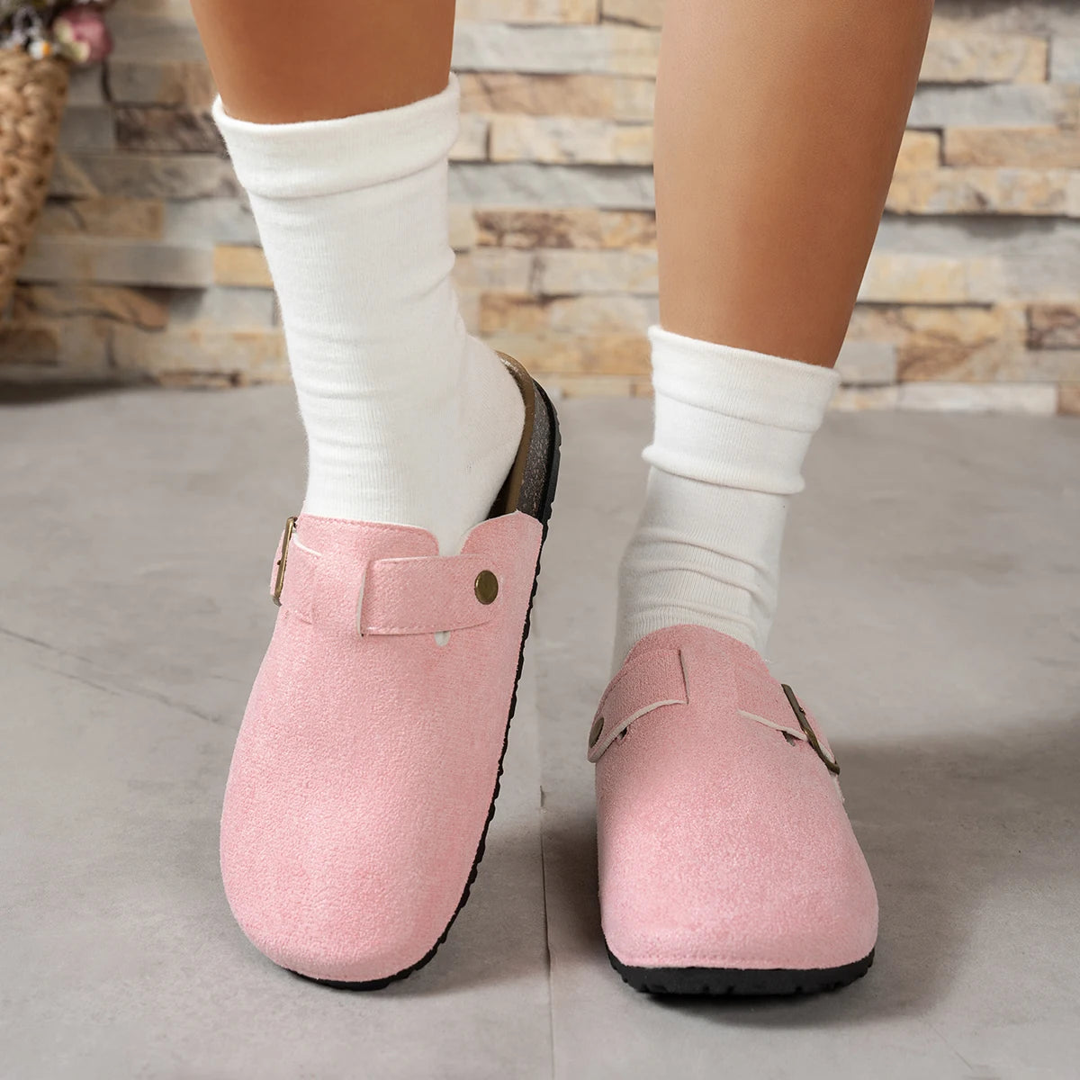 Women's Casual Buckle Flats