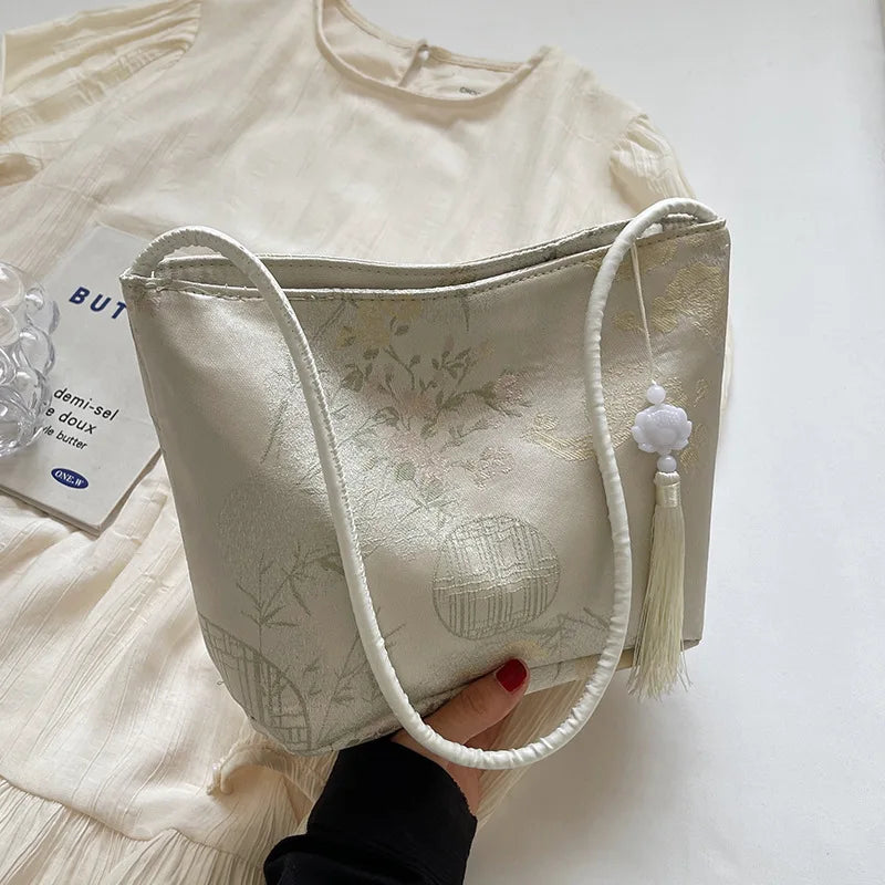 Embroidered Chinese Style Shoulder Bag