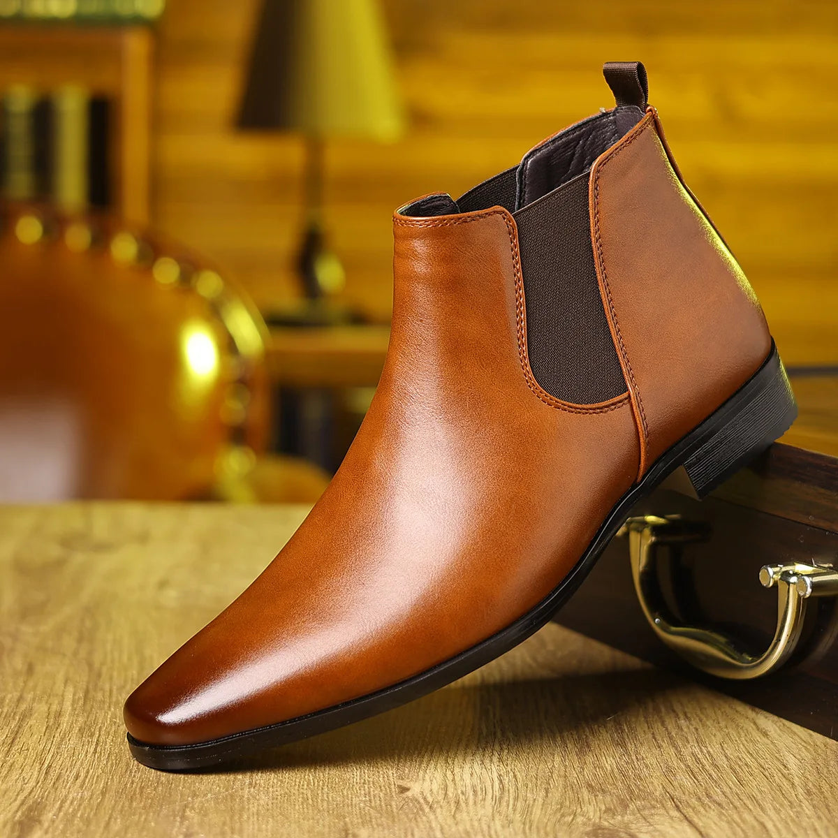 Men's Soft-Sole Chelsea Boots