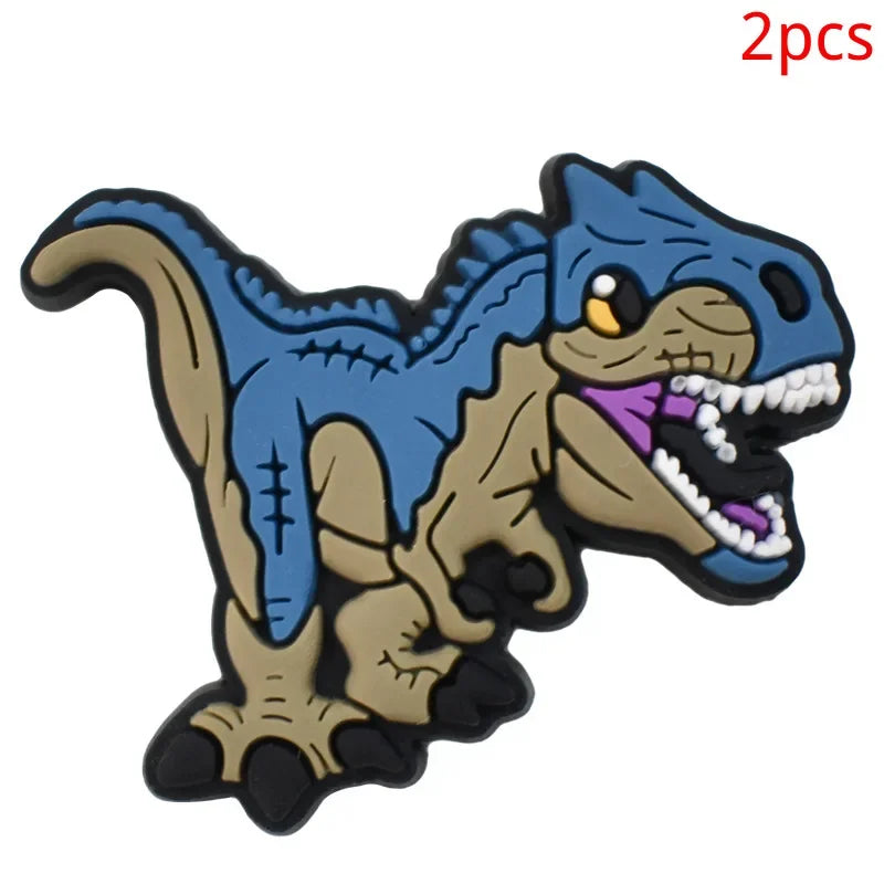 Dinosaur Shoe Charms