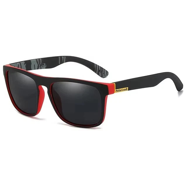 Polarized Retro Square Sunglasses Set