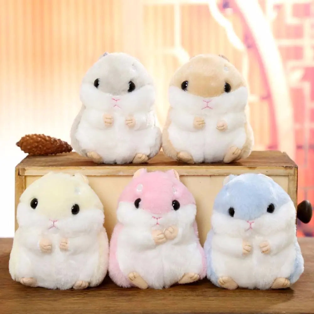 Mini Plush Animal Keychain