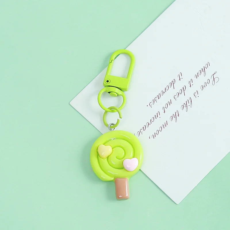 Resin Lollipop Bag Charm