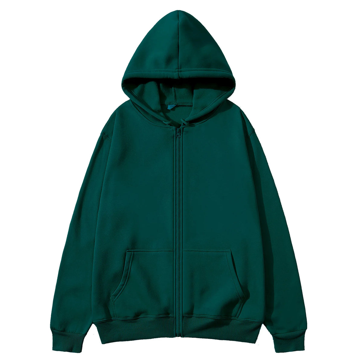 Men's Loose Zip-Up Hoodie
