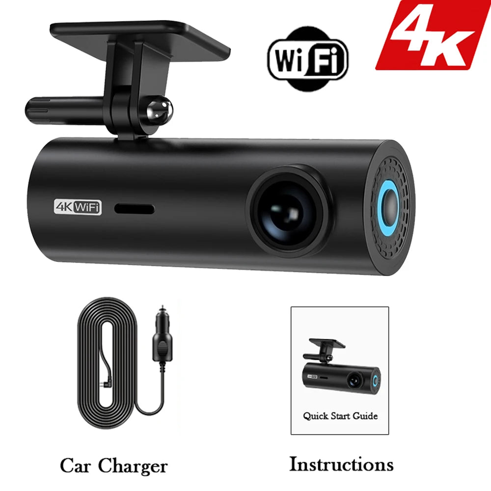 🖤 Mini 4K Dash Cam