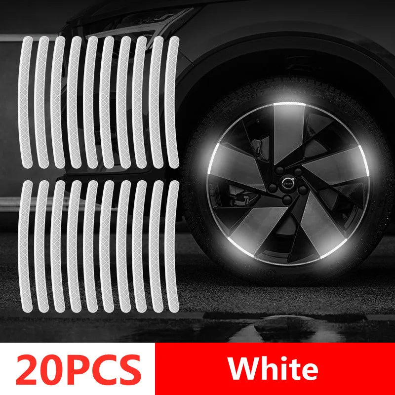 🚗 Reflective Safety Warning Stickers