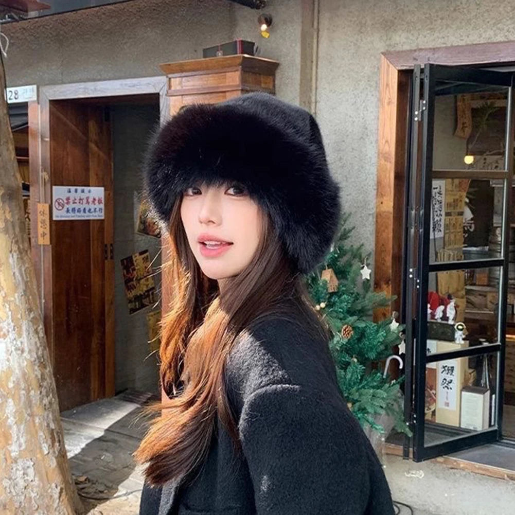 Women's Furry Winter Hat