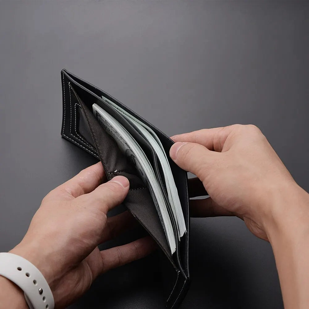 Men's Slim PU Leather Wallet