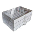 3-Drawer Velvet Jewelry Storage Box