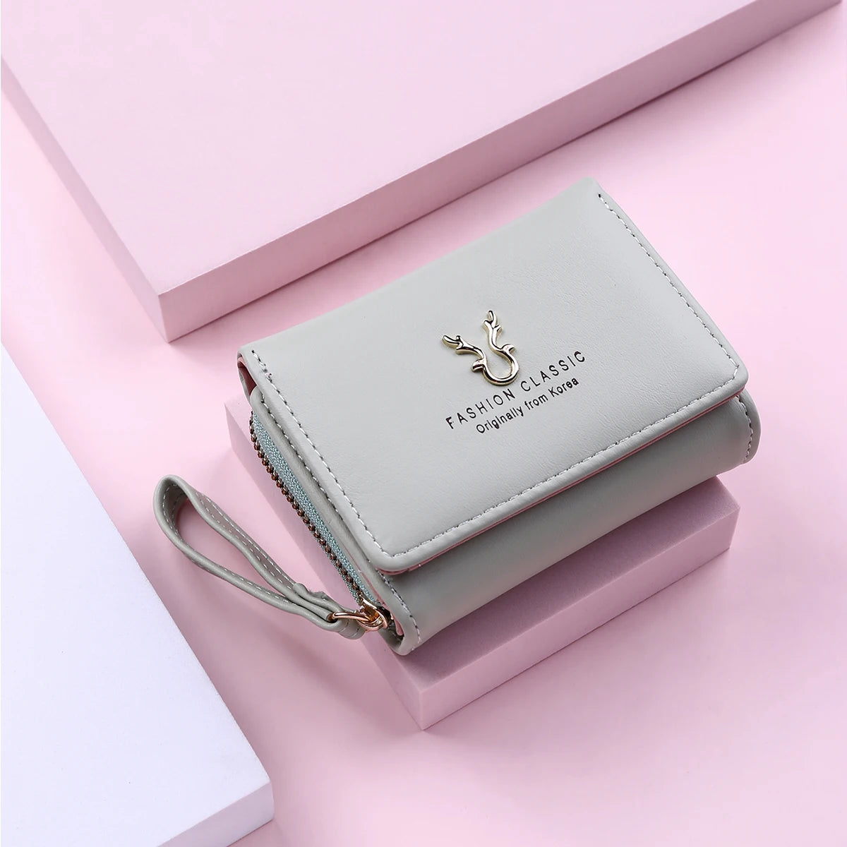 Women's Small Wallet with Coin Pocket