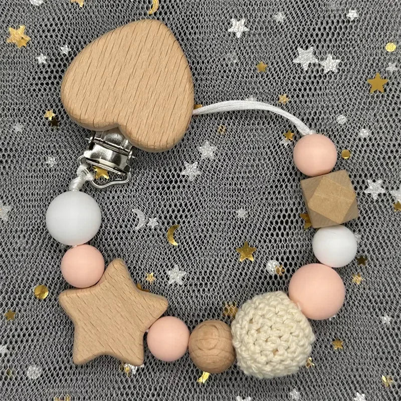 Personalized Name Pacifier Clip