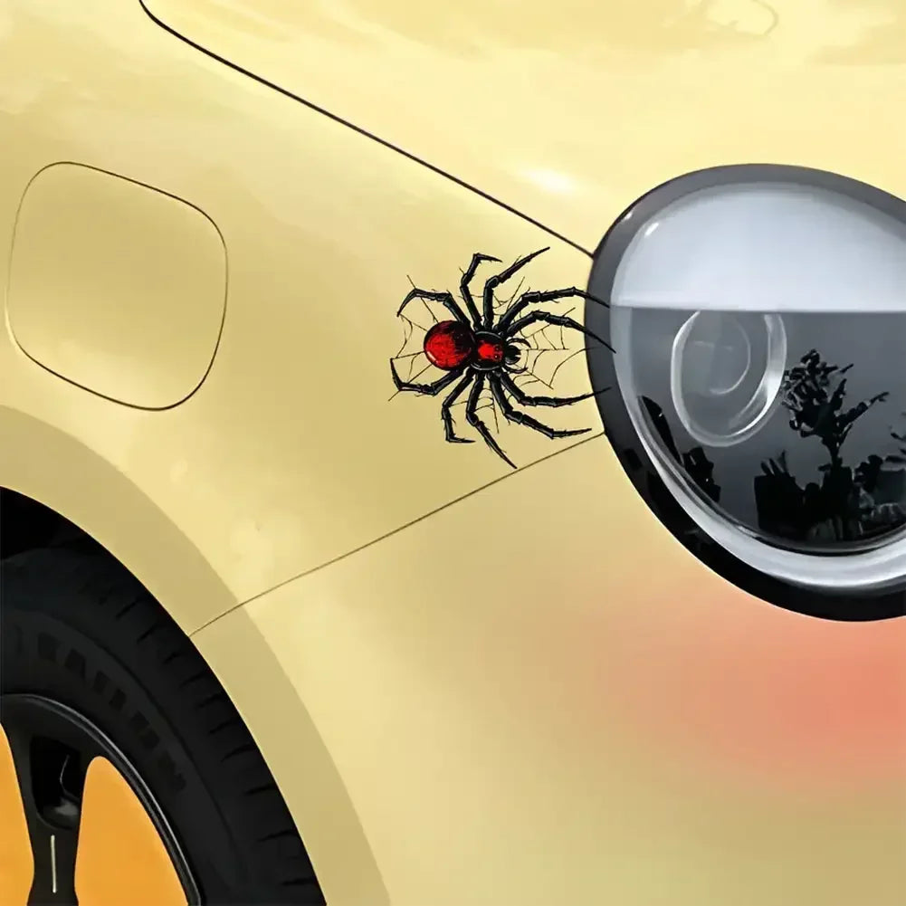 🕷️ 3D Spider Reflective Car Sticker