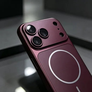 ⚙️ Metal Color Magnetic Charge Rugged Case