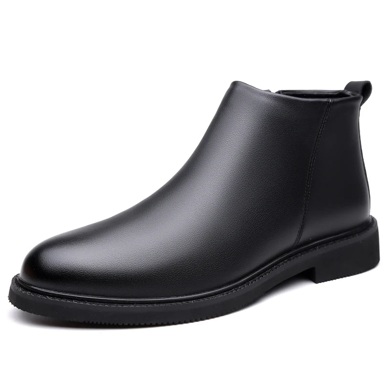 Men's Genuine Leather Chelsea Boots