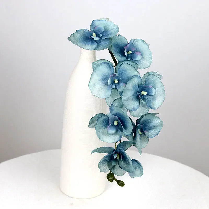 8-Head Silk Butterfly Orchid 70cm