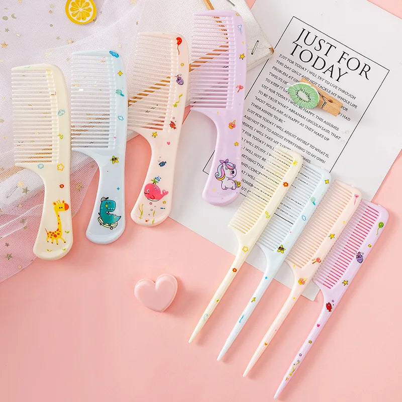 Kids Cartoon Hair Combs – 2 Pcs