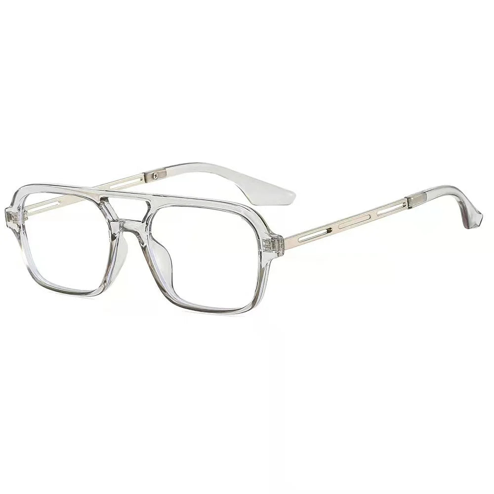 Retro Double Bridge Gradient Sunglasses