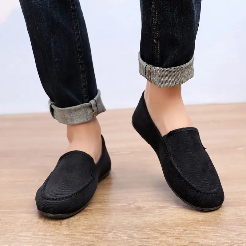 Men's Canvas Slip-On Loafers