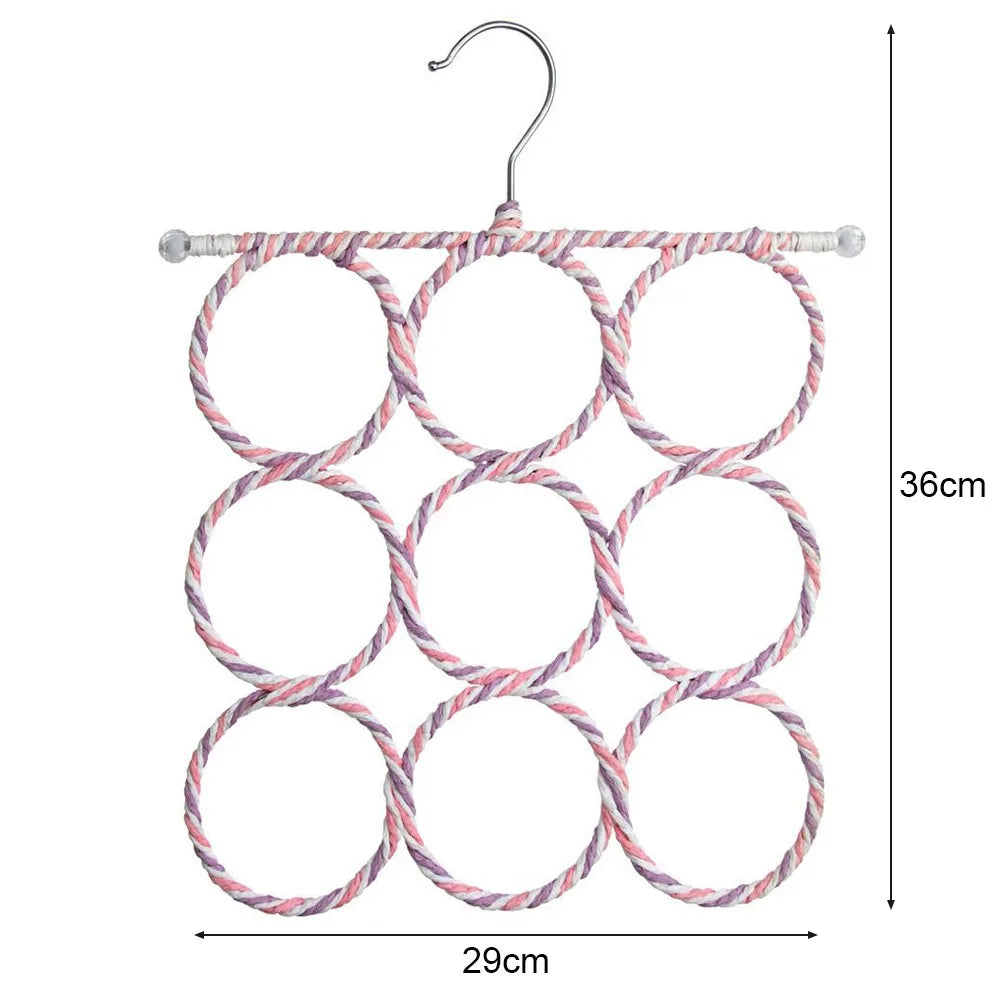 Rattan Scarf & Belt Hanger
