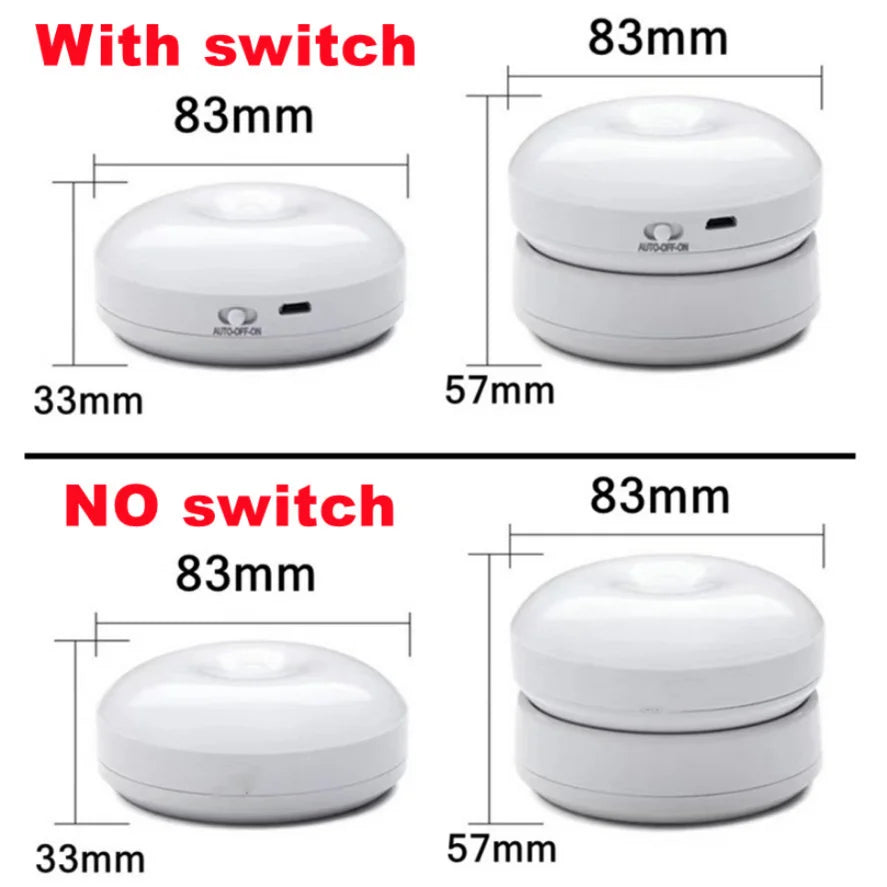💡 Motion Sensor LED Night Light