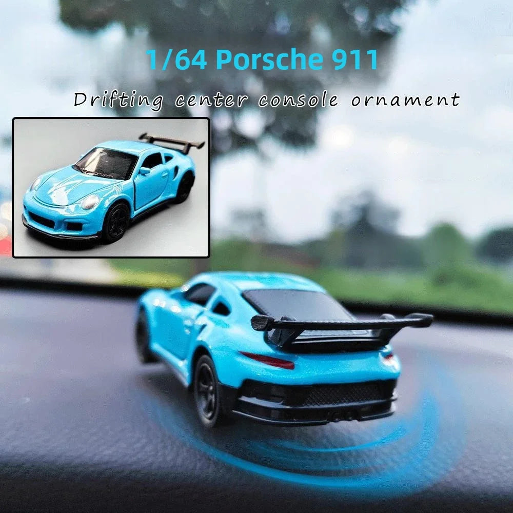 🏎️ Drifting Sports Car Dashboard Ornament