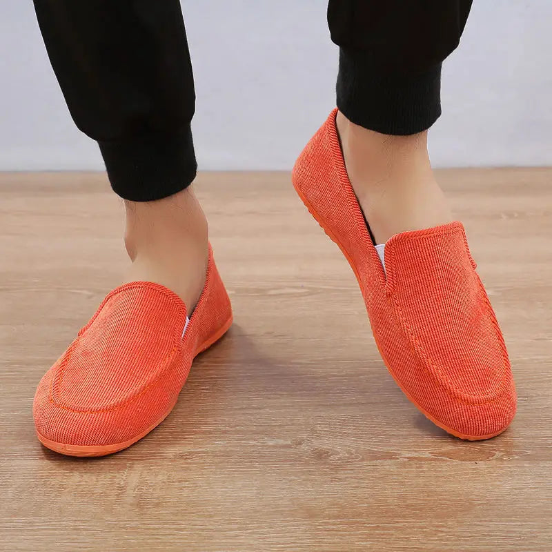 Men's Canvas Slip-On Loafers