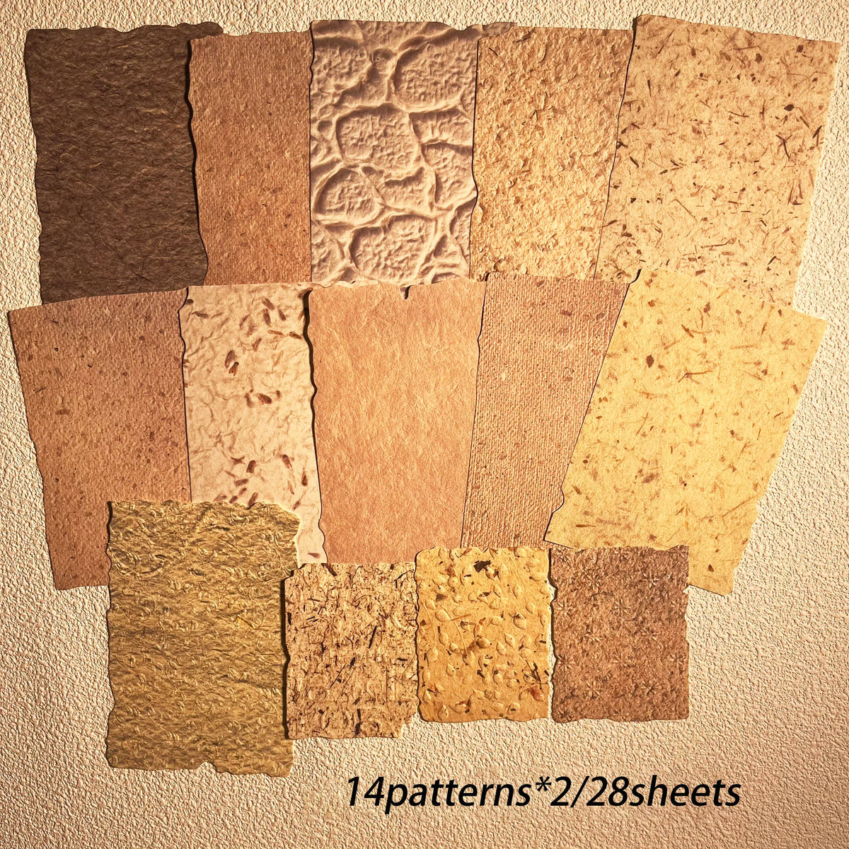Textured Scrapbook Paper – 28 Sheets