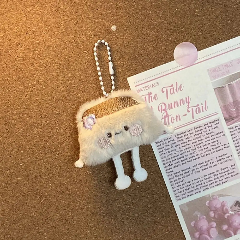 Mini Plush Animal Keychain