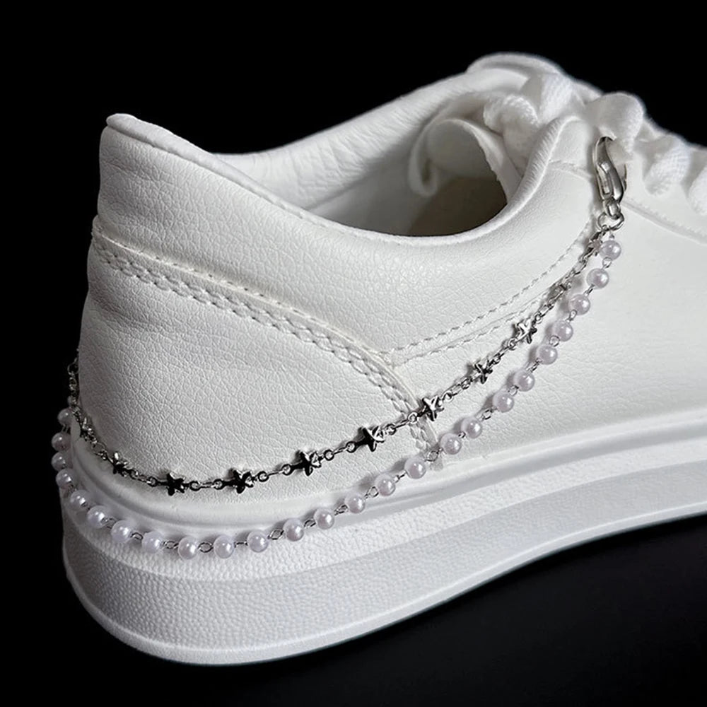 Heart & Star Shoe Chains