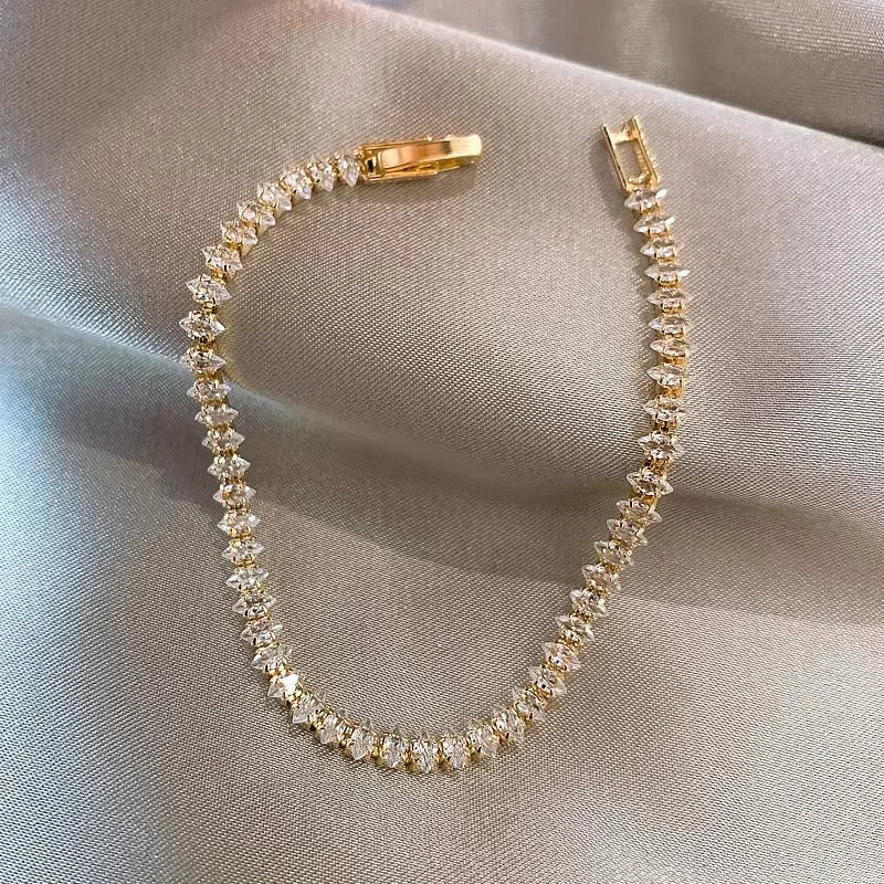 💠 Luxury Roman Crystal Rhinestone Bracelet